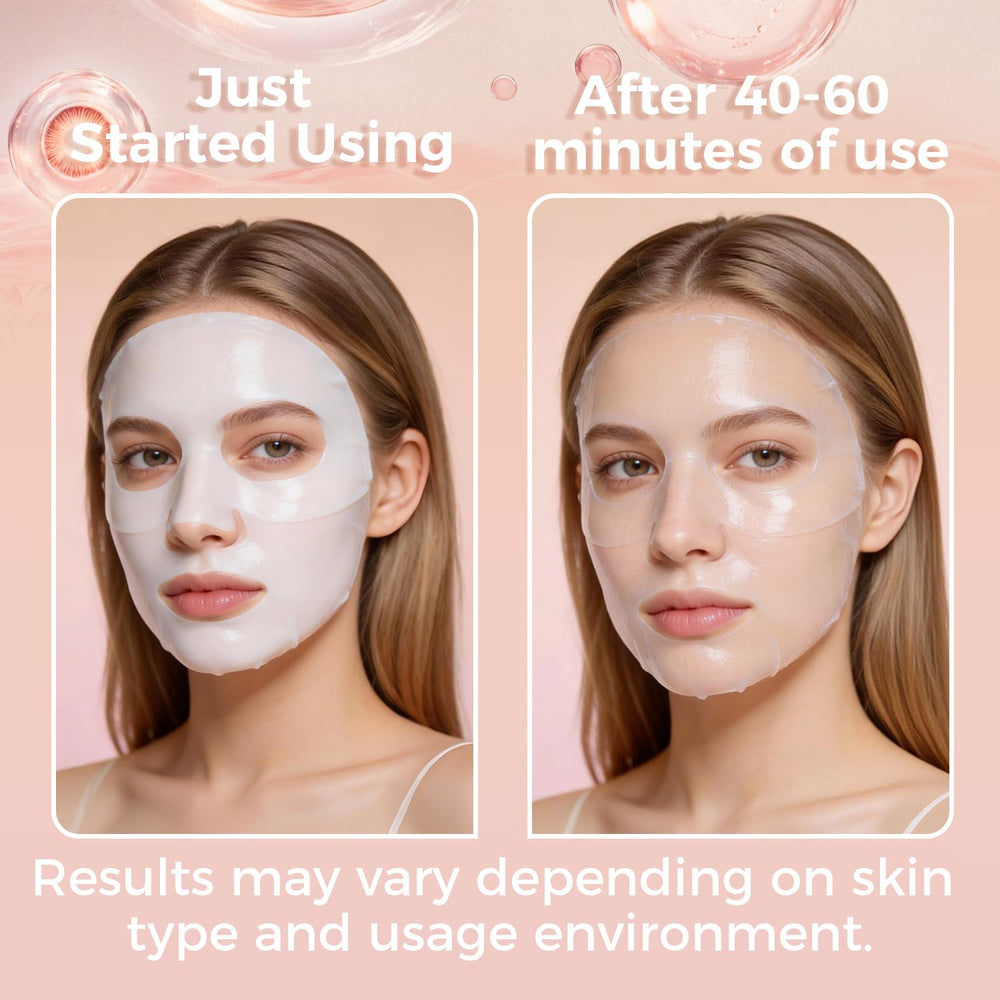 Rokelos Niacinamide sheet mask supports even tone and skin vitality