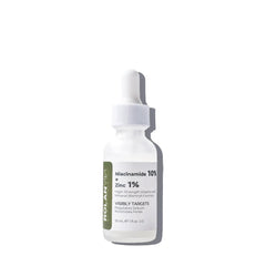 ROLANYIN Niacinamide 10% + Zinc 1% serum bottle showing oil control benefits