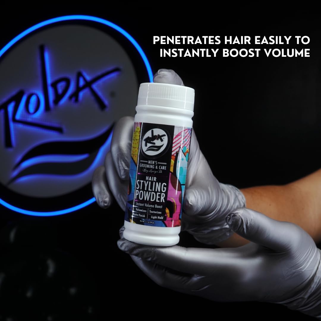 Rolda powder delivers a subtle masculine fragrance