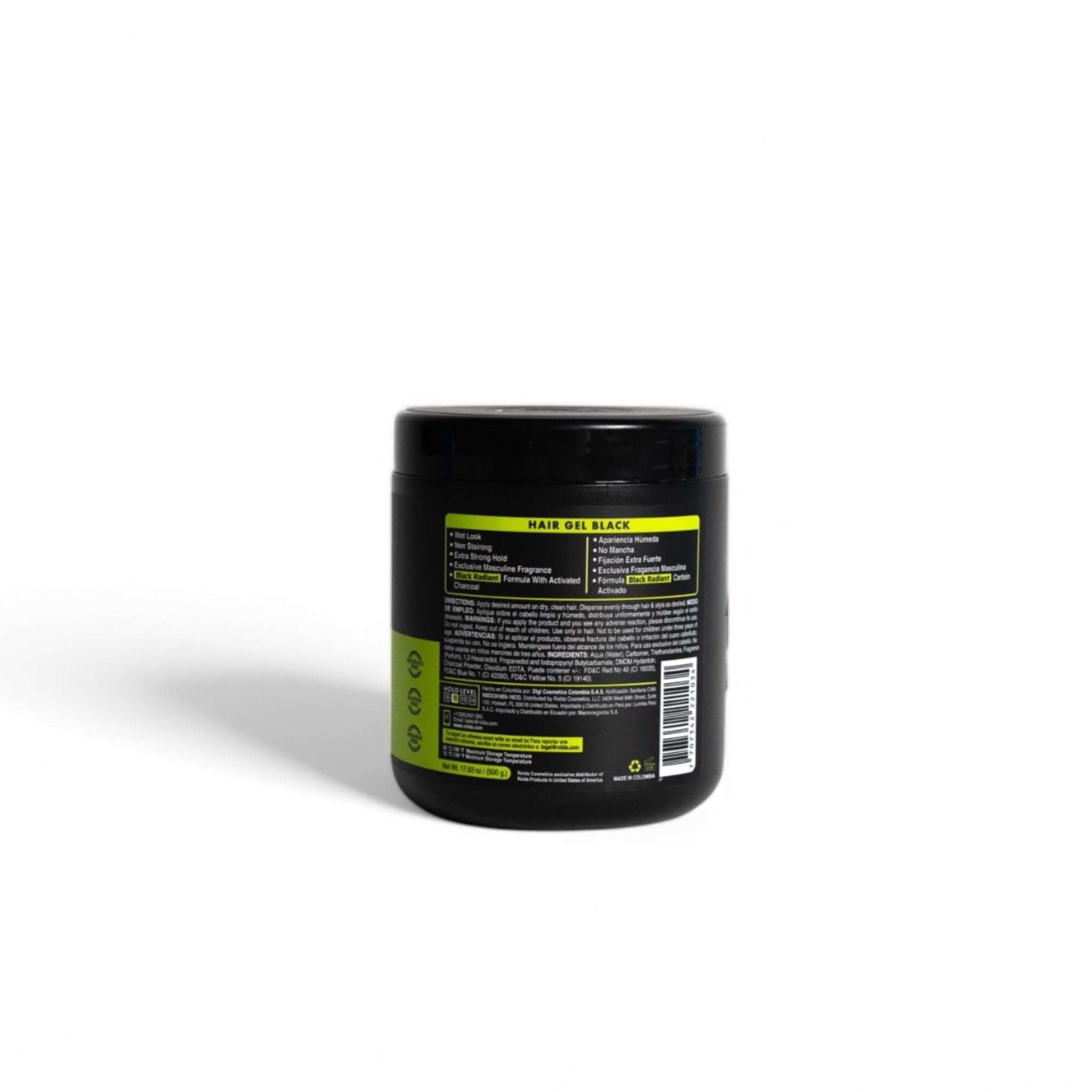 Rolda packaging display emphasizes product details and ingredients.