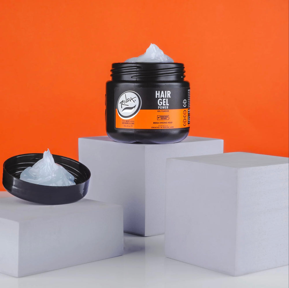 Rolda Power Strong Hold Gel pump enables easy, precise application.