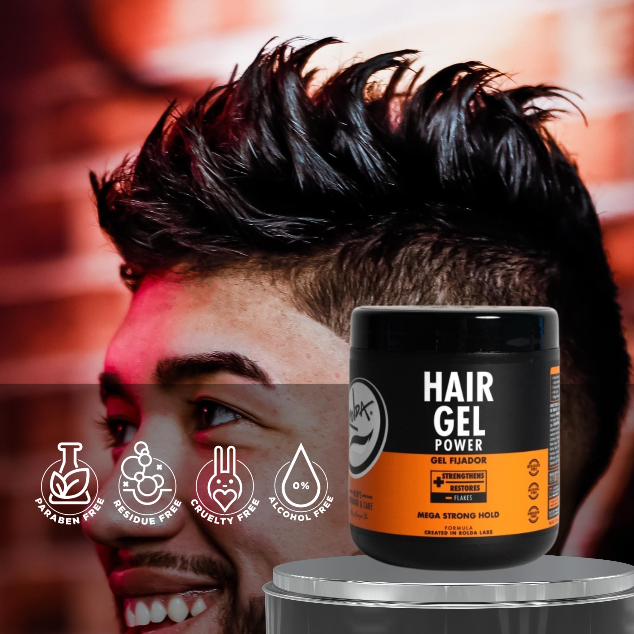 Rorda Power Styling Gel offers salon-quality results from home.