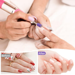 Rolybag nail sanding bands for polish removal, practical tool for shaping and smoothing between sessions.