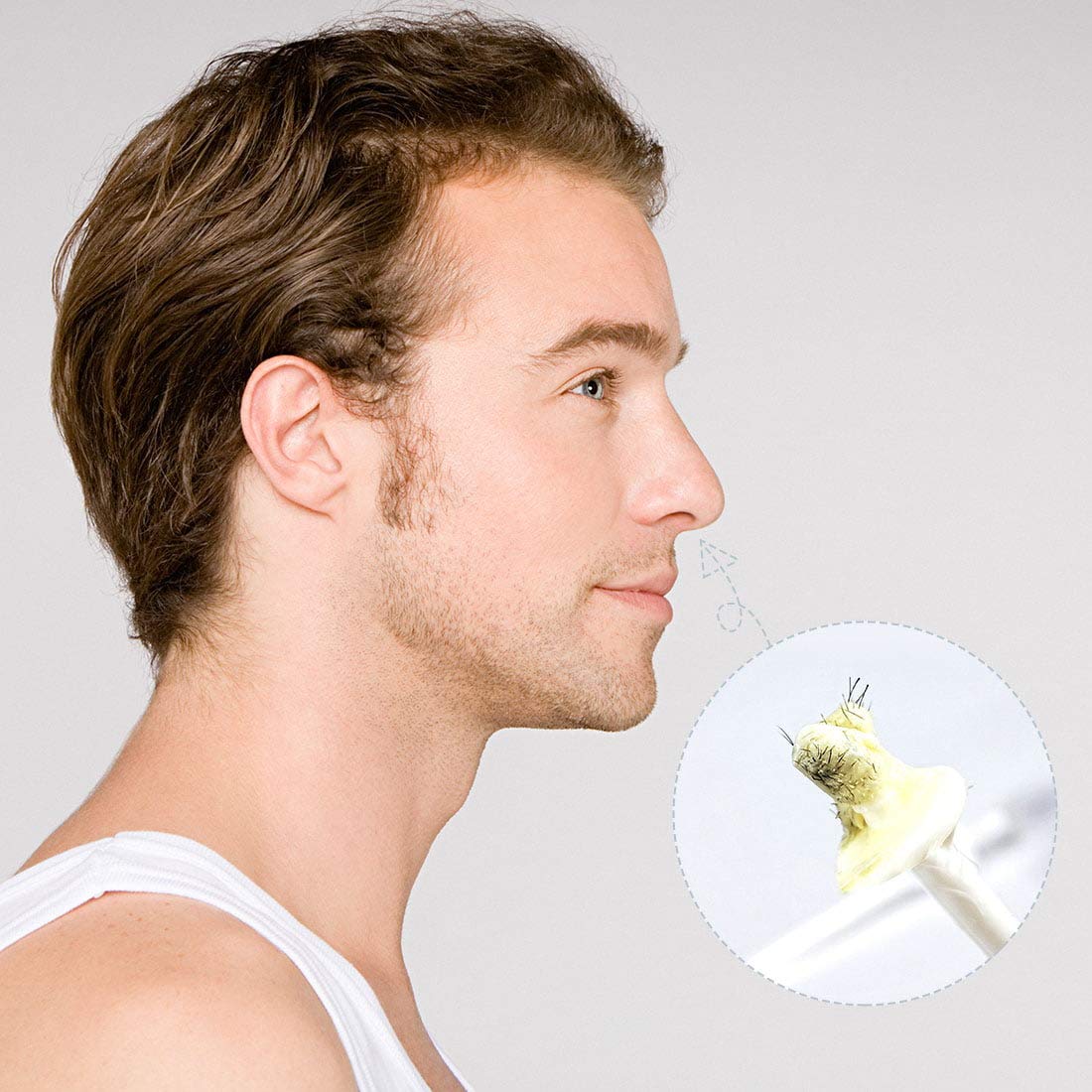 Rolybag portable nose care kit for on-the-go grooming.