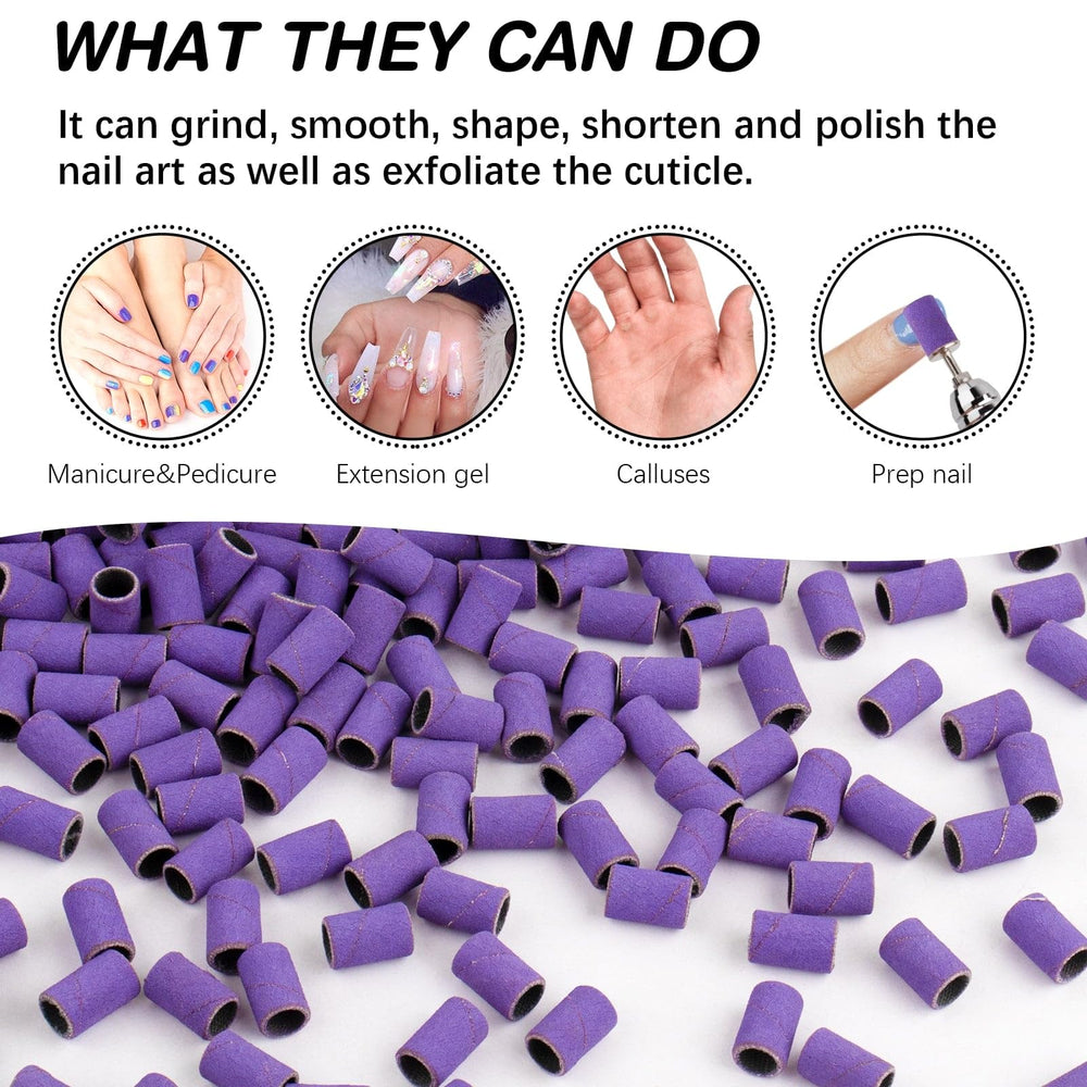 Rolybag professional manicure pedicure tools, versatile set for precise filing and polishing.