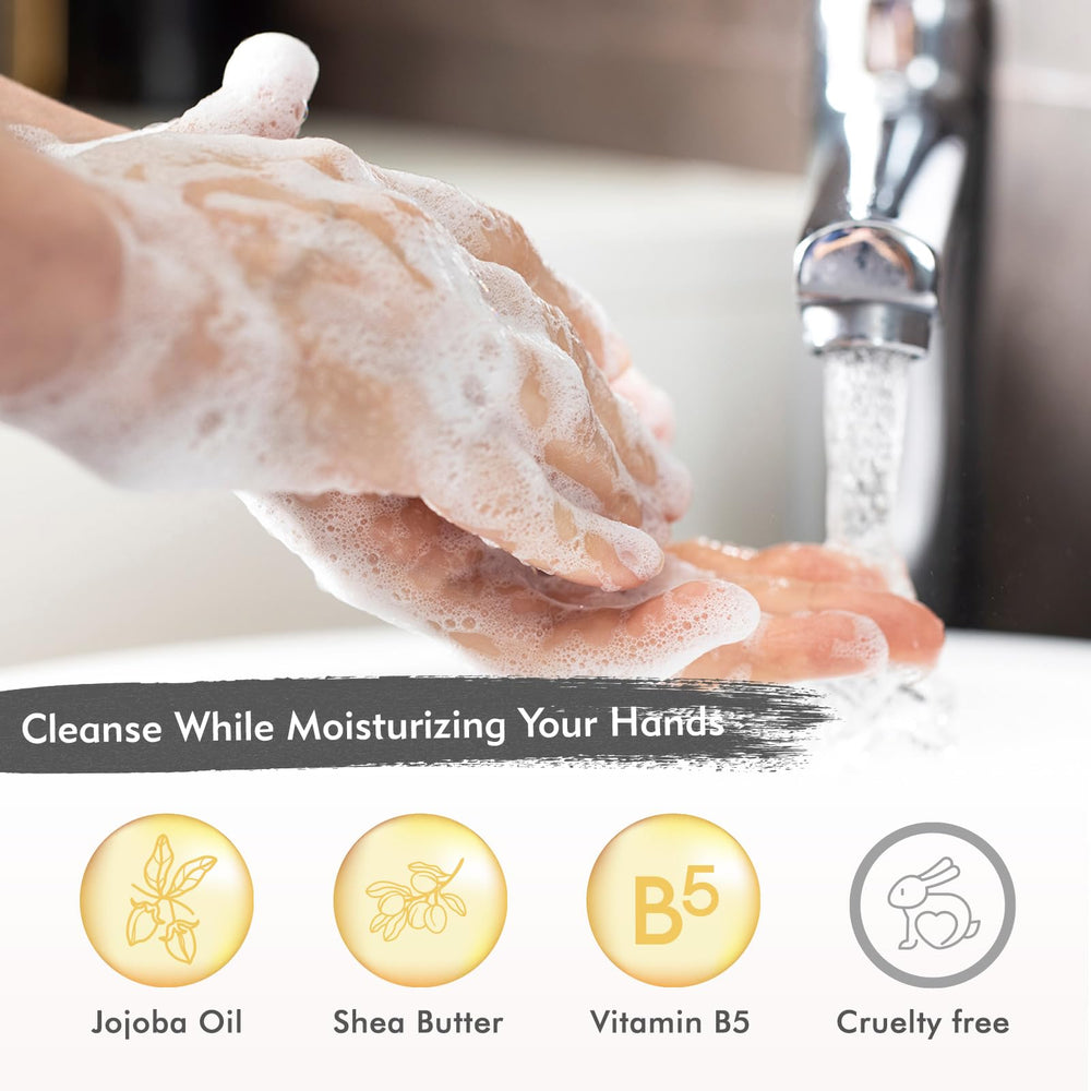 ROMIIE ZOI eucalyptus-mint lather close-up shows rich cleansing foam