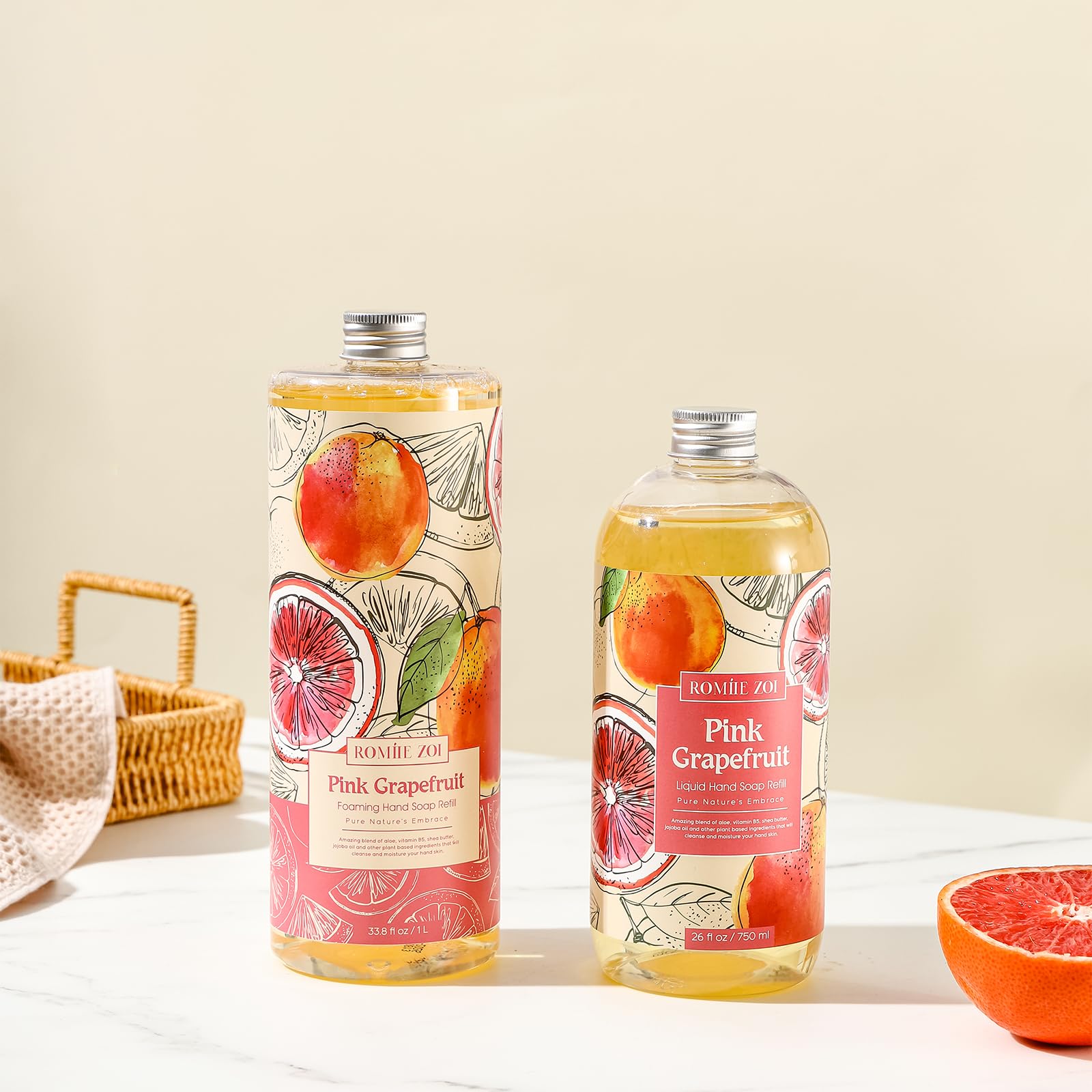 750 ml refill bottle design by ROMIIE ZOI for value.