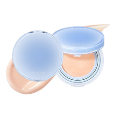 romnd Bare Water Cushion compact open showing lightweight, hydrating formula.