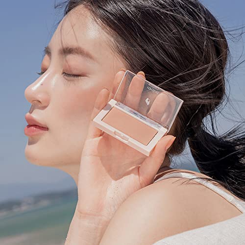 rom&nd Better Than Cheek Pear Chip texture close-up highlighting even skin tone