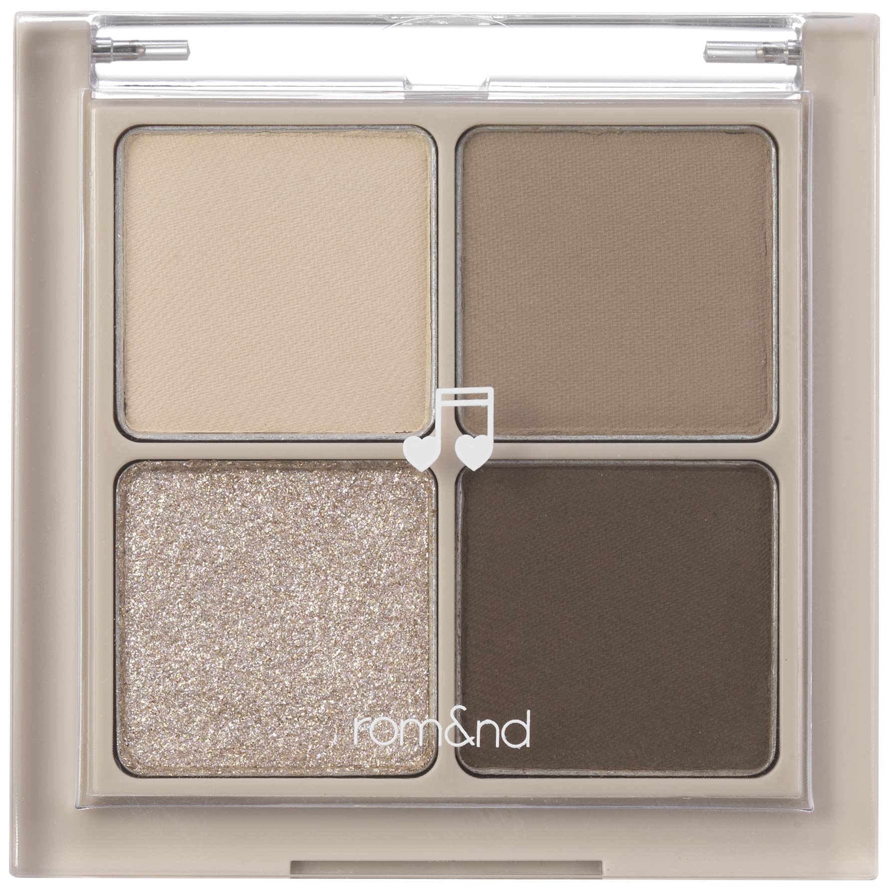romnd Better Than Eyes palette compact for everyday velvet shimmer looks