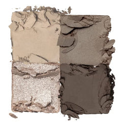 romnd Better Than Eyes swatches show galaxy glitter and base shades