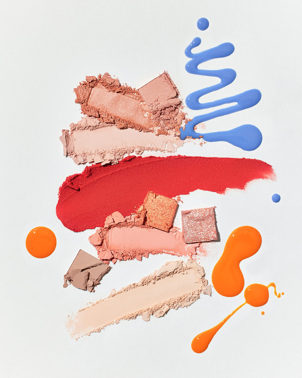 rom&nd Better Than Palette 102g Evening look with glitter and rich pigment