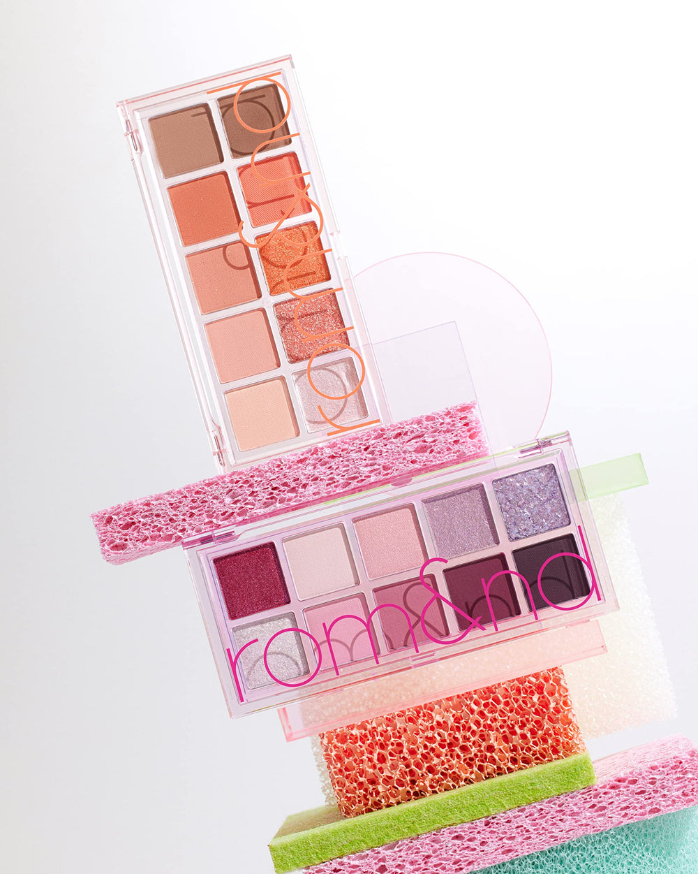rom&nd Better Than Palette 102g Warm peach range suits multiple skin tones