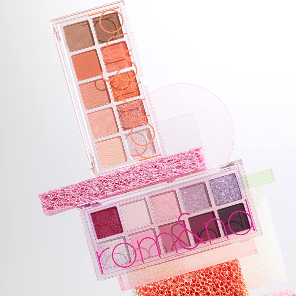 rom&nd Better Than Palette glitter detail accents create focal points with color pops.