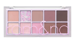 romnd Better Than Palette Dreamy Lilac Garden swatches on skin for a soft, wearable look