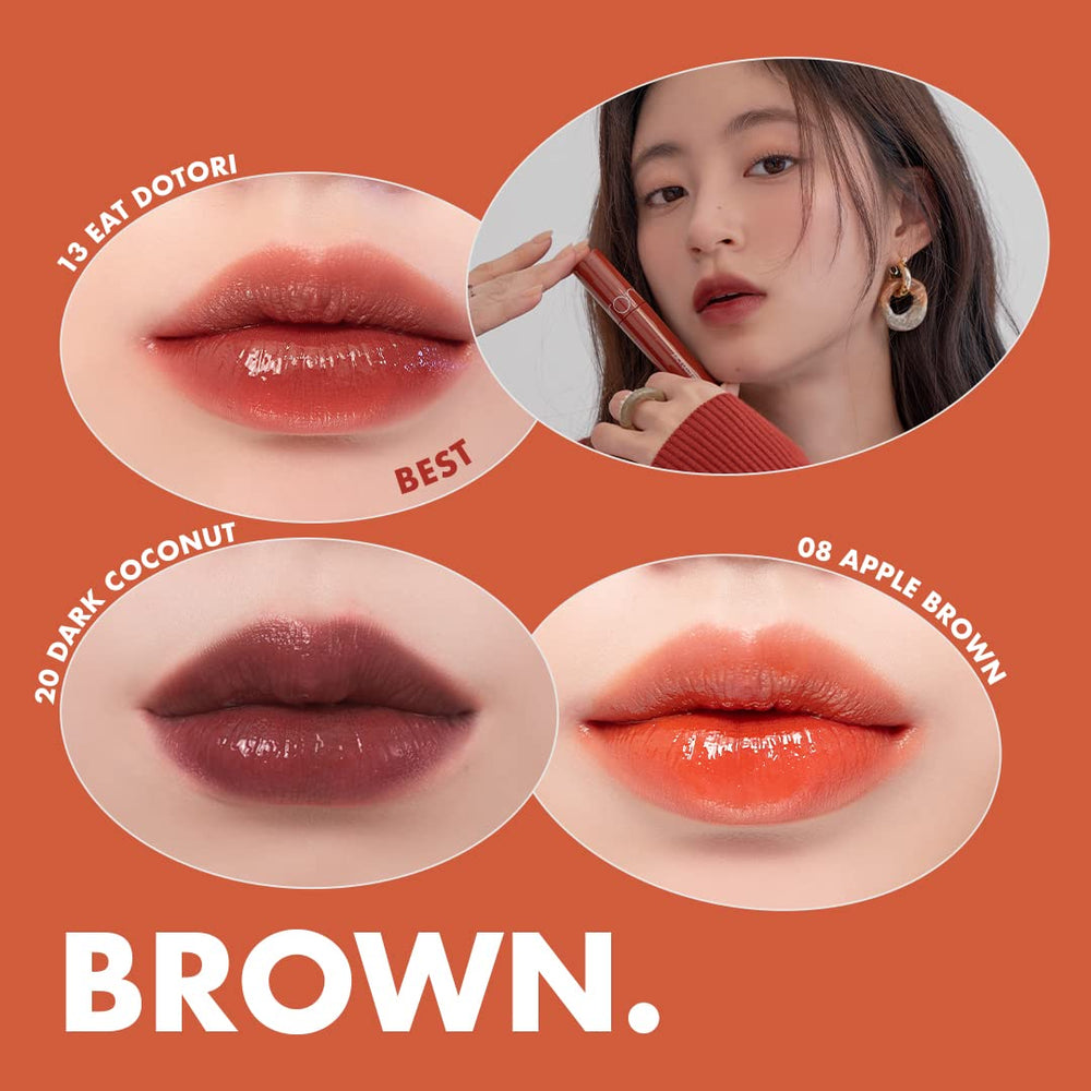 romnd Fruit Lip Mulled Peach elevates daily color with a soft finish.