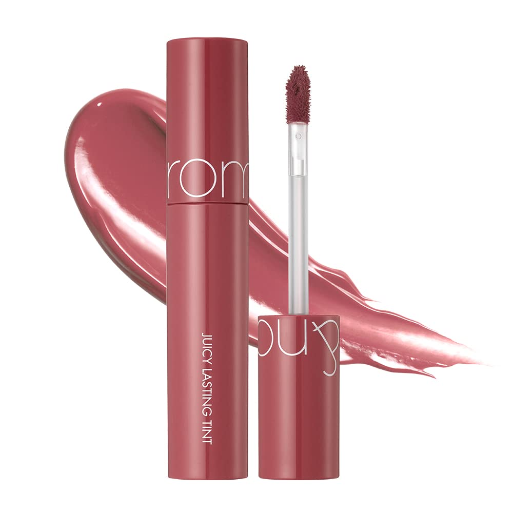 romnd Fruit Lip Juicy Lasting Tint bottle shows rich color with smooth application.