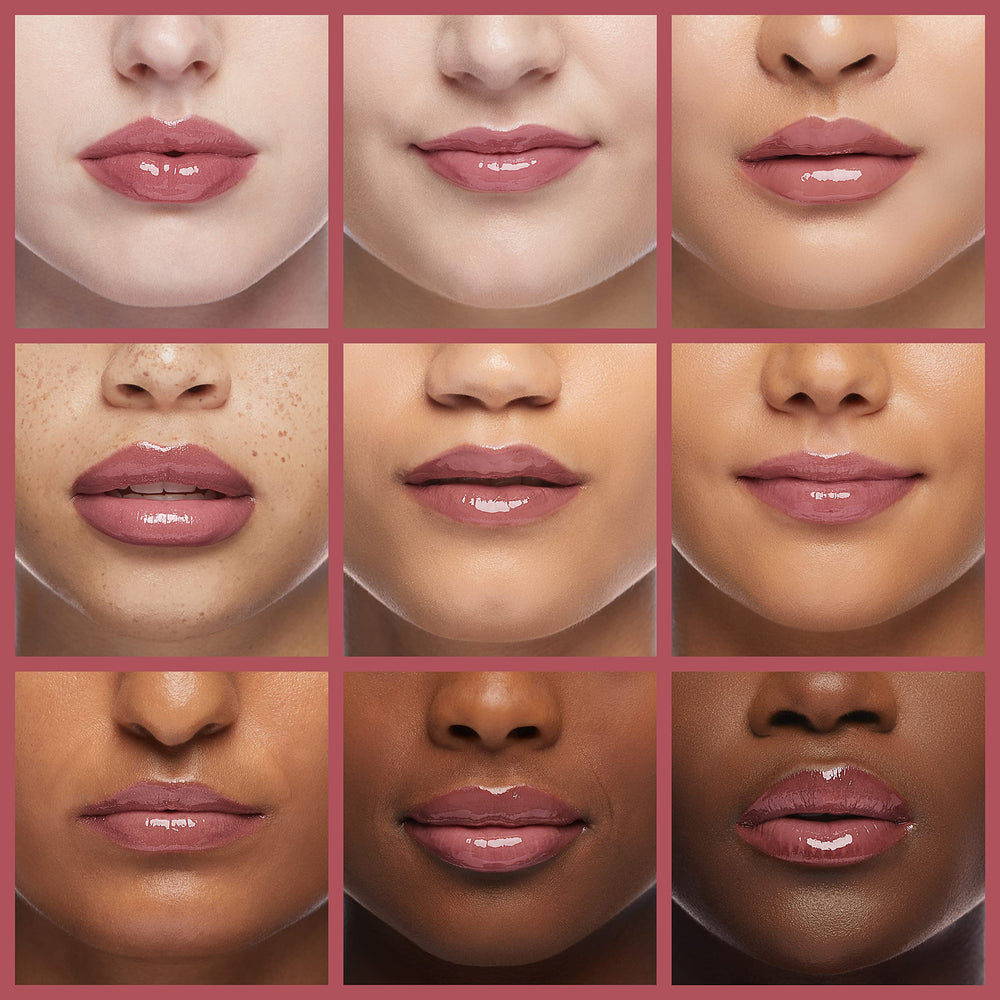 romnd Fruit Lip Tint on lips provides comfortable wear with color.