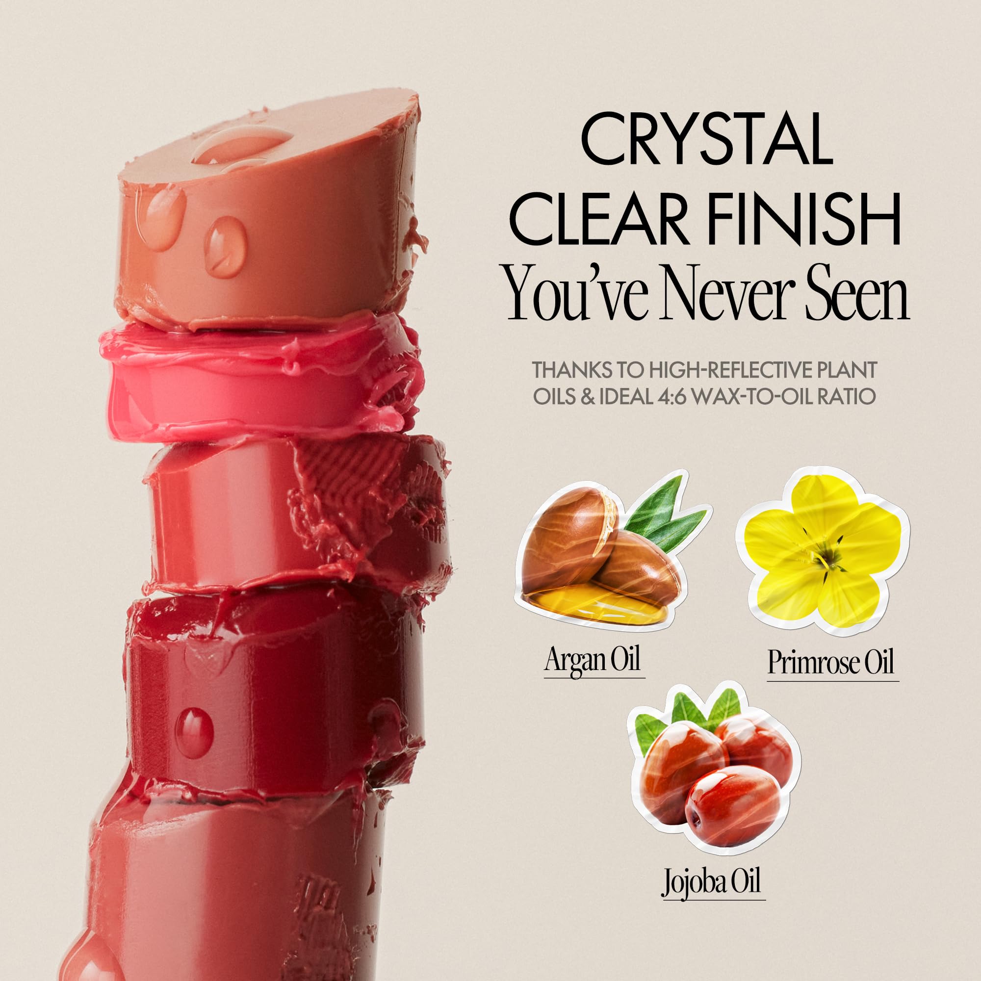 Rom&nd Glasting Melting Balm with argan oil nourishes lips while adding color.