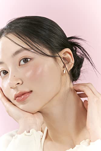 rom&nd Glasting Melting Lip Balm 03 Watery formula texture highlights light, refreshing hydration on lips.