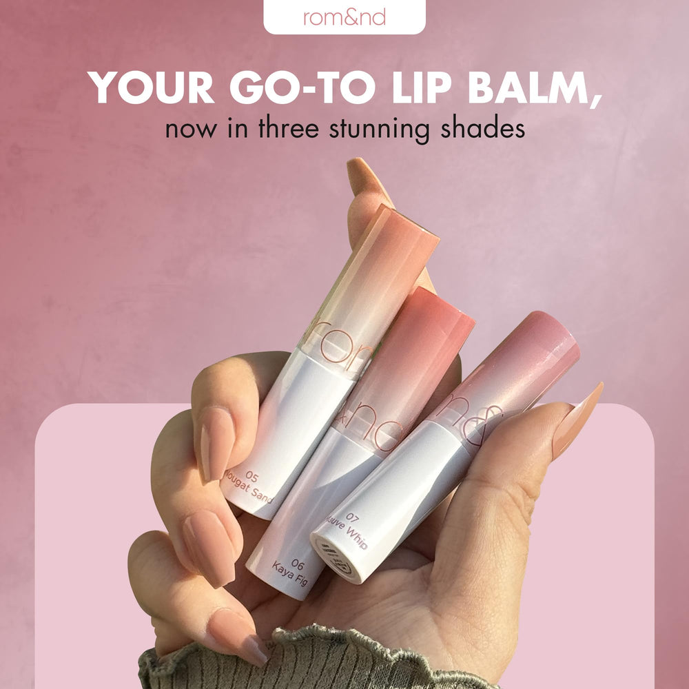 rom&nd Lip Balm Hydration System keeps lips soft and comfortable.