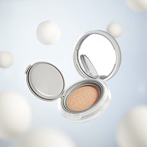 Rom&nd Nu Zero Cushion packaging shot emphasizes sleek design and shade 05 Sand 25.