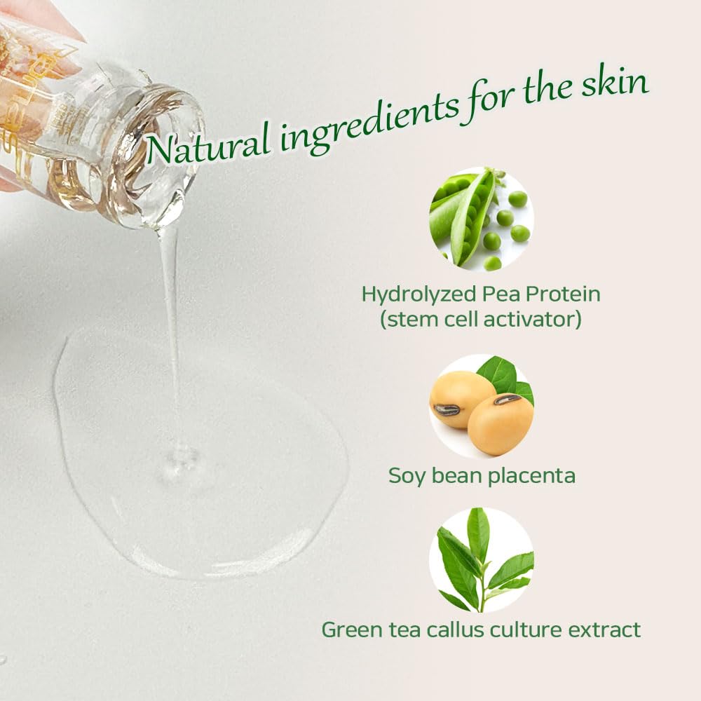 Ronas Stem Cell Solution dropper bottle in use for precise application.