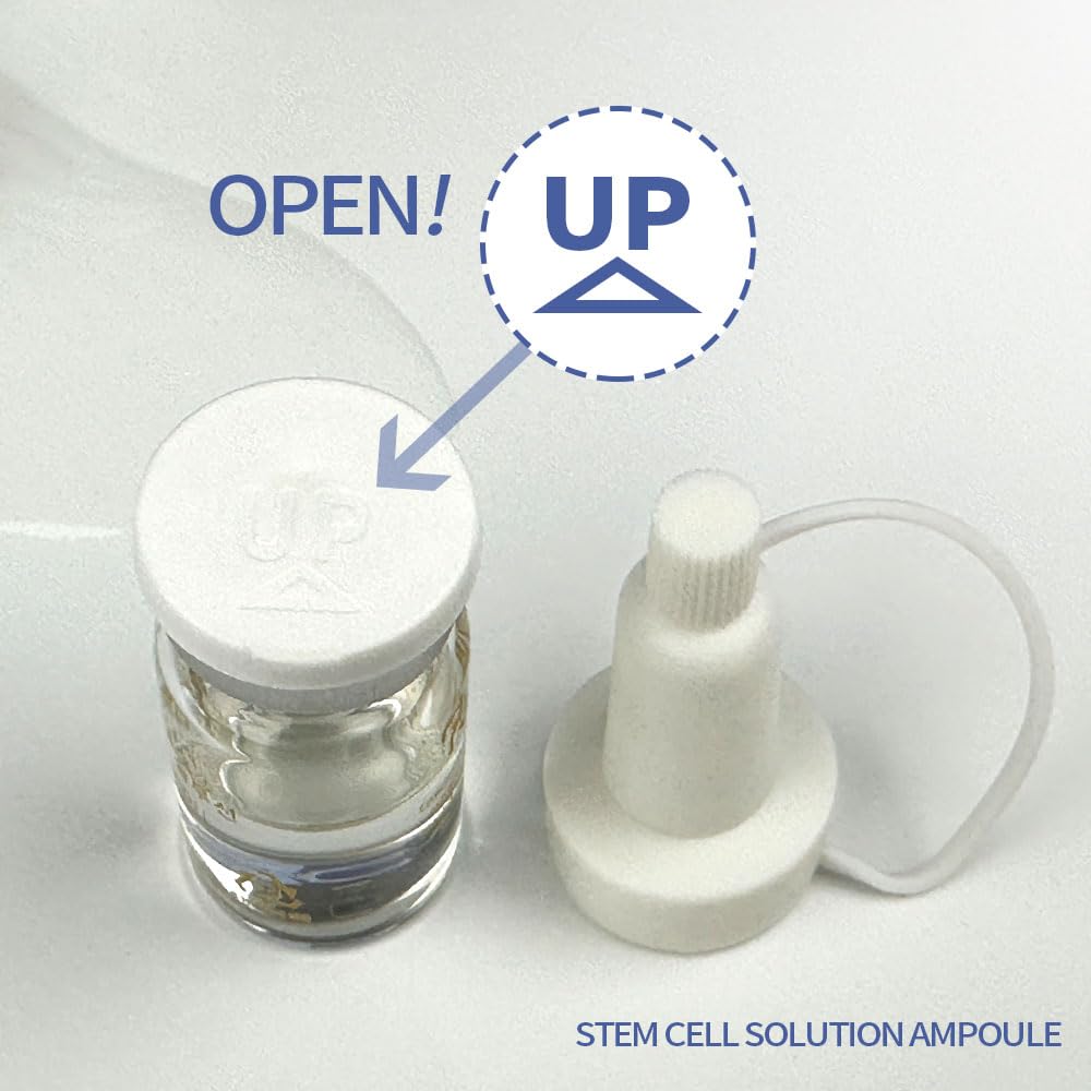 Ronas Stem Cell Solution close-up on hand demonstrating quick absorption.