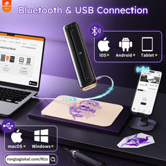 Rongta F81S battery-powered design supports longer sessions wherever you go.