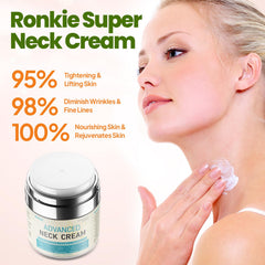 RONKIE Crème Cou Hydratation Profonde pour peau repulpée.