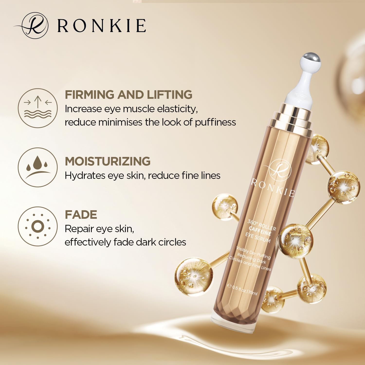 RONKIE travel-friendly design fits busy lifestyles.