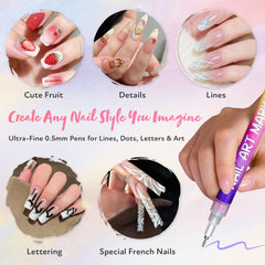 RONYUTON waterproof quick-dry formula keeps designs vibrant and long-lasting