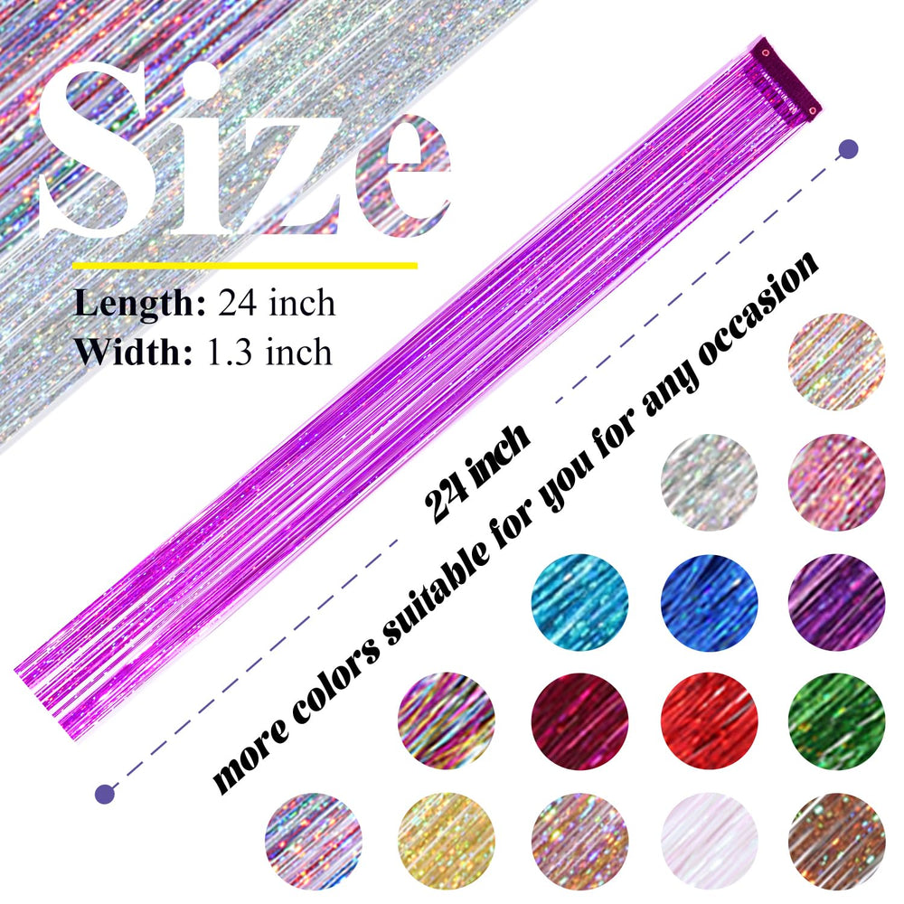 Rootoo party-ready tinsel for festivals, holidays, or cosplay.
