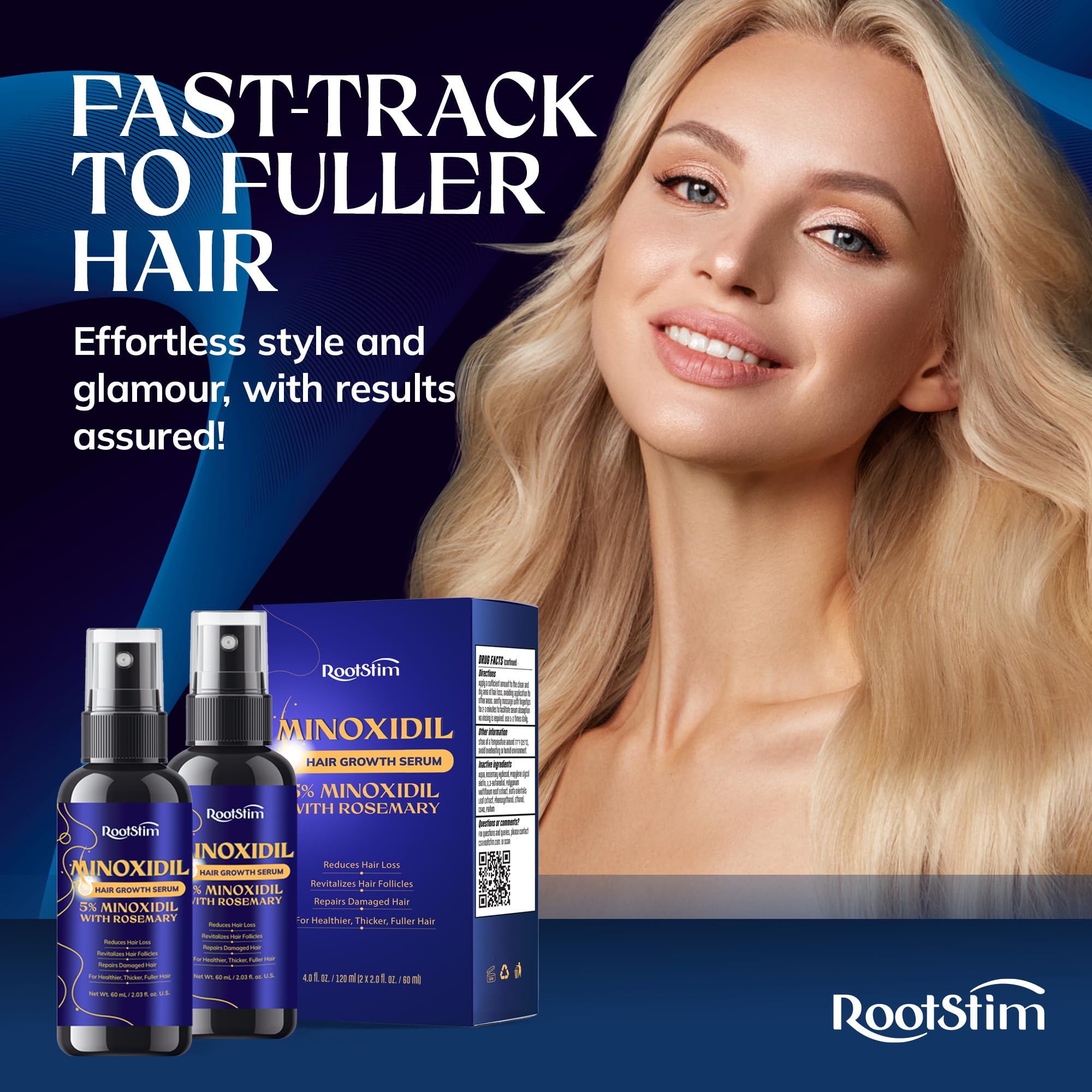 RootStim premium packaging design emphasizing quality and reliability.