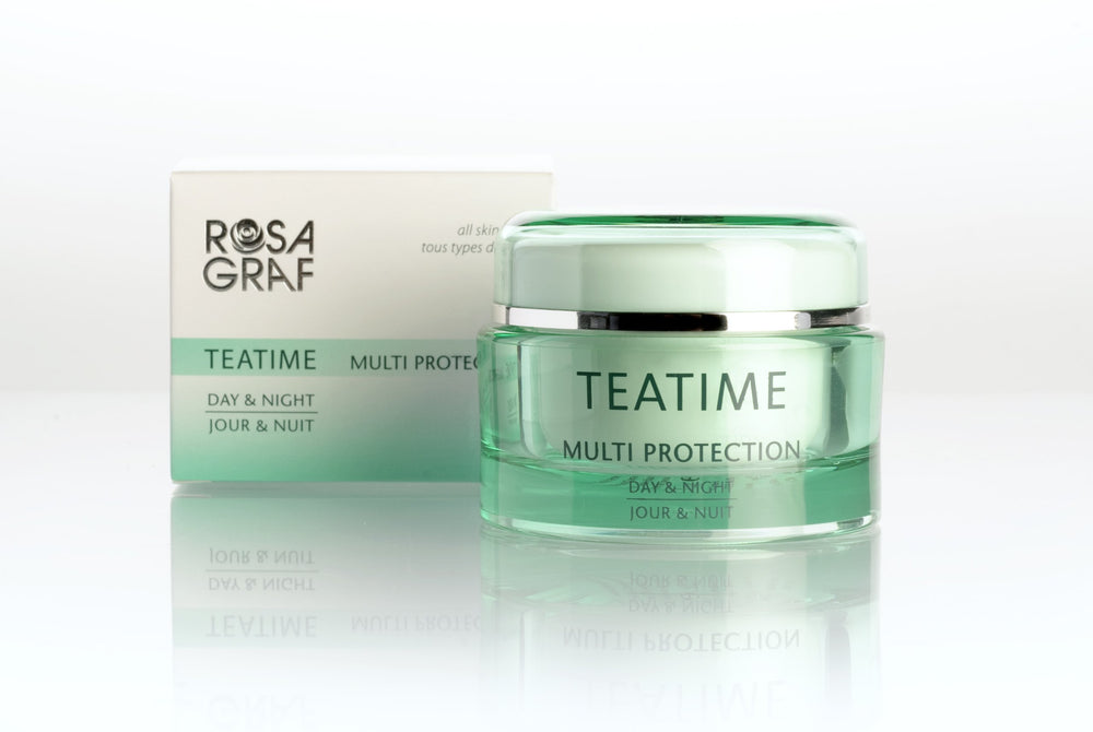 Rosa Graf T-Time cream texture closeup suggests soothing moisture