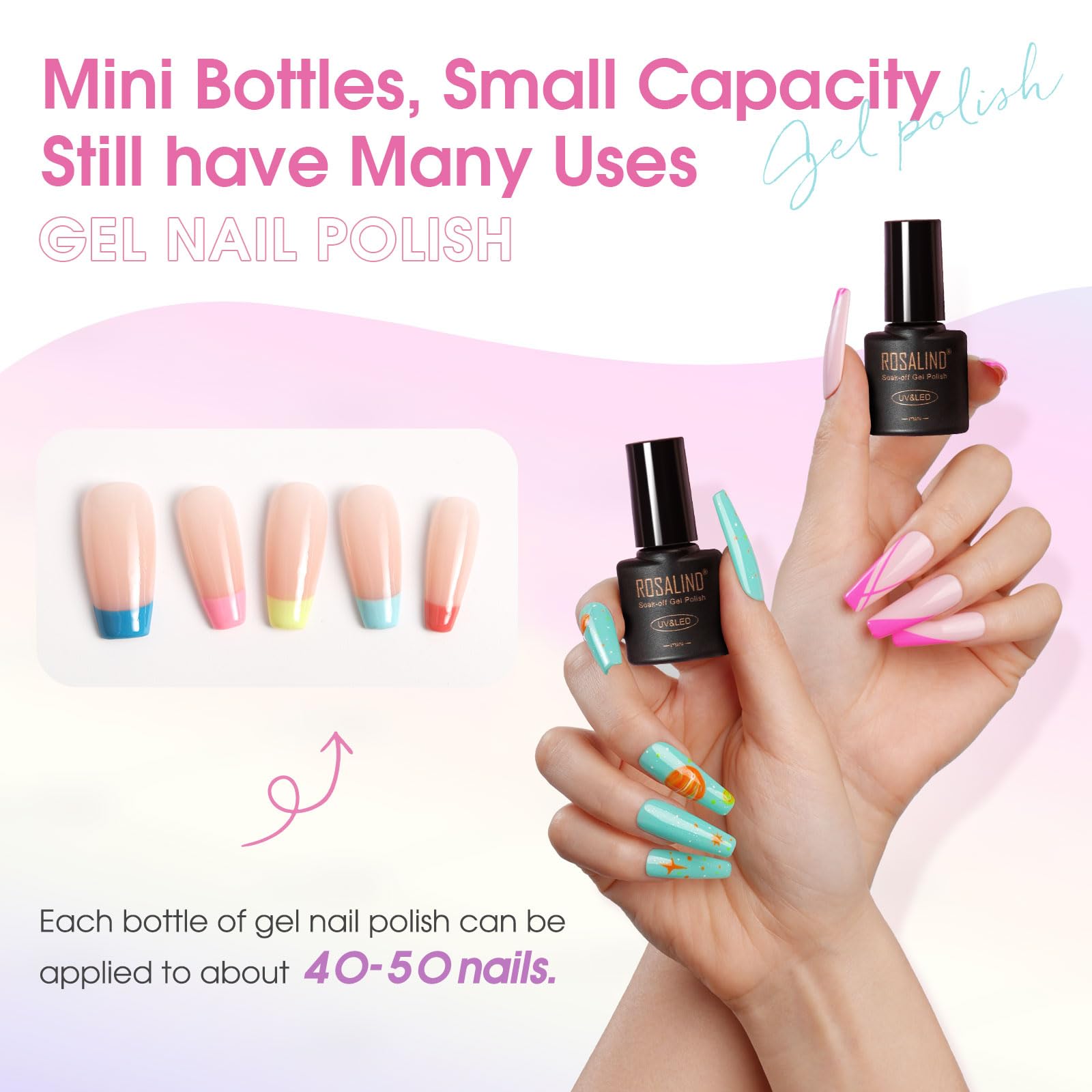 ROSALIND base coat bottle highlights durable foundation for nails