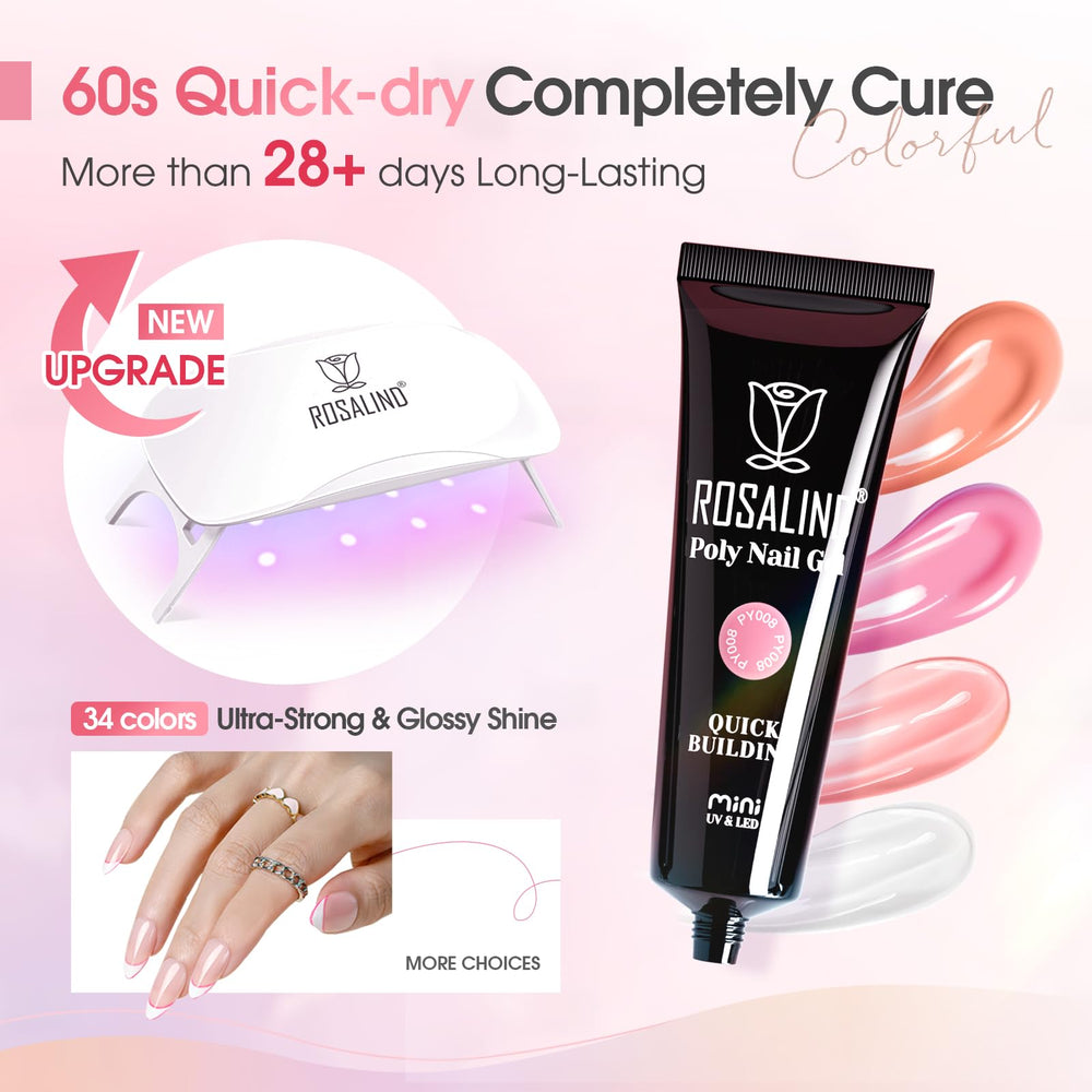 ROSALIND base coat top coat set for lasting finish