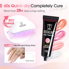 ROSALIND base coat top coat set for lasting finish