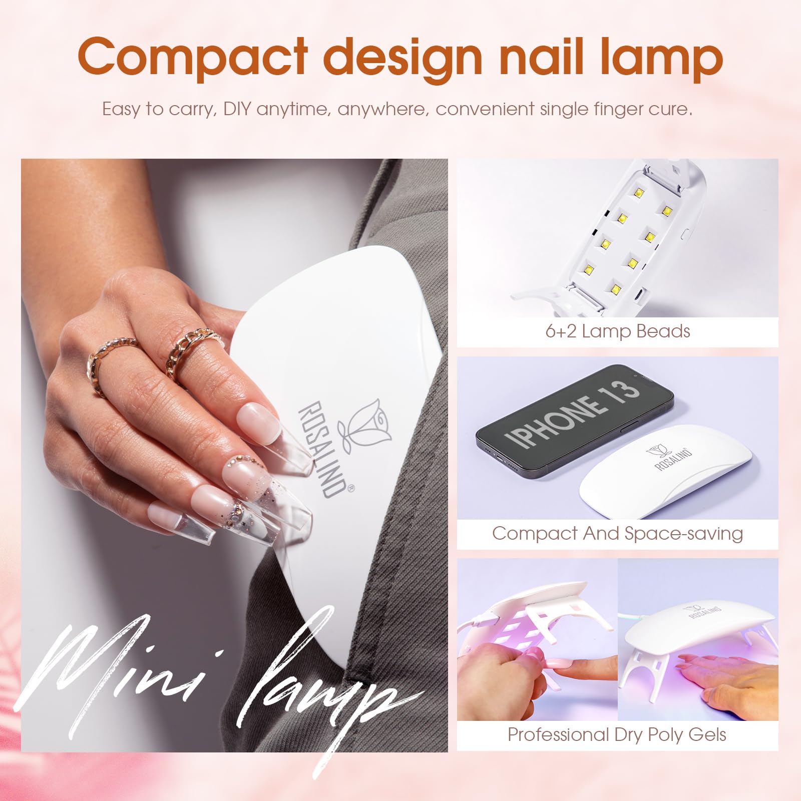 ROSALIND base and top coat for durable, glossy finishes