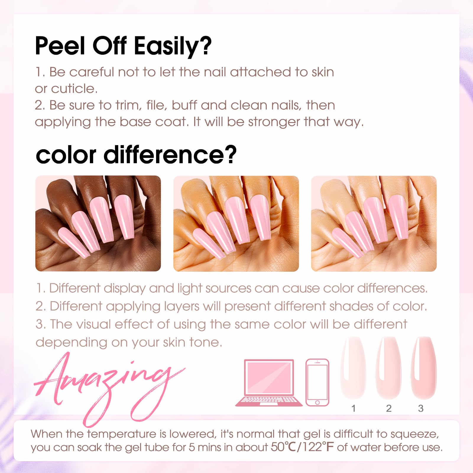 ROSALIND dual nail forms for sculpting and French nails.