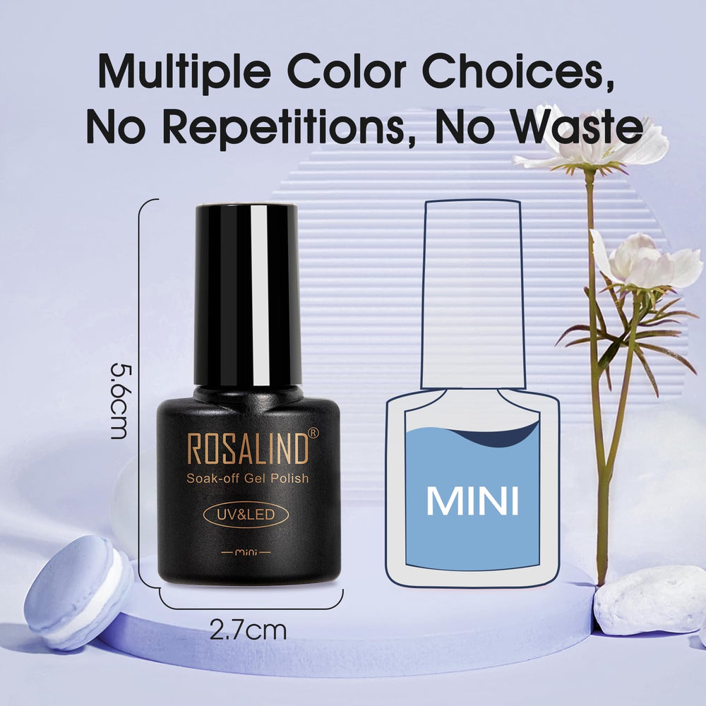 ROSALIND galaxy 9D cat-eye effect creates bold cosmic nails.