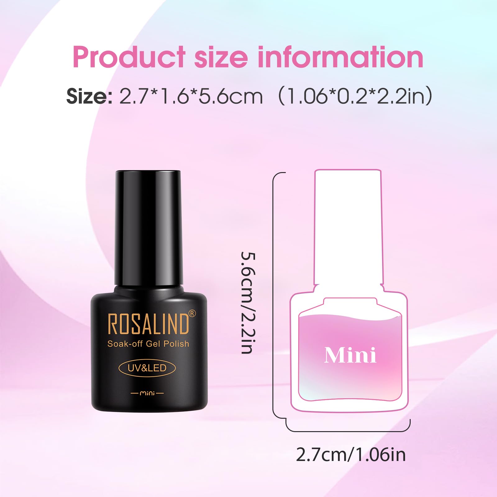 ROSALIND gift-ready nail polish set packaging for celebrations