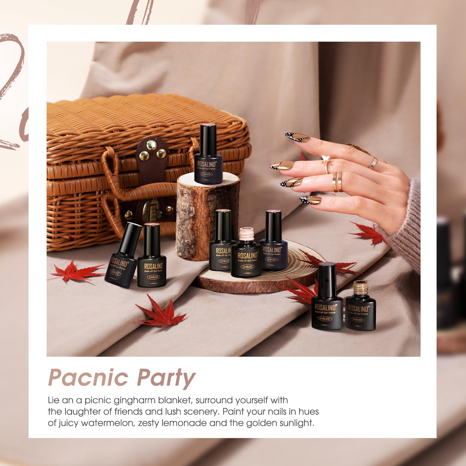 Gift-ready packaging makes a thoughtful present for nail art enthusiasts.