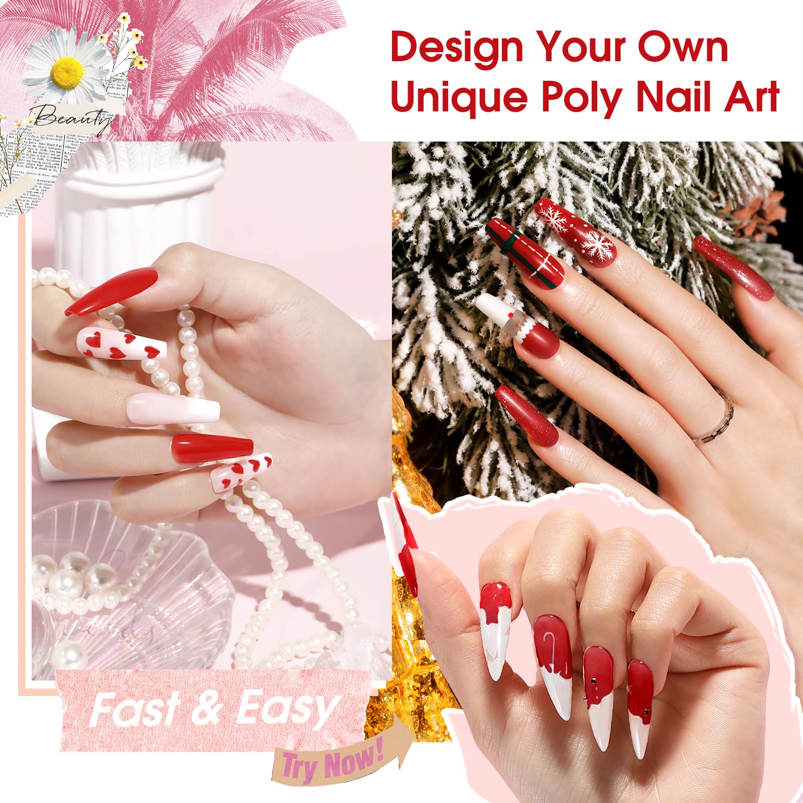 rosalind long-lasting red gel showing durable finish