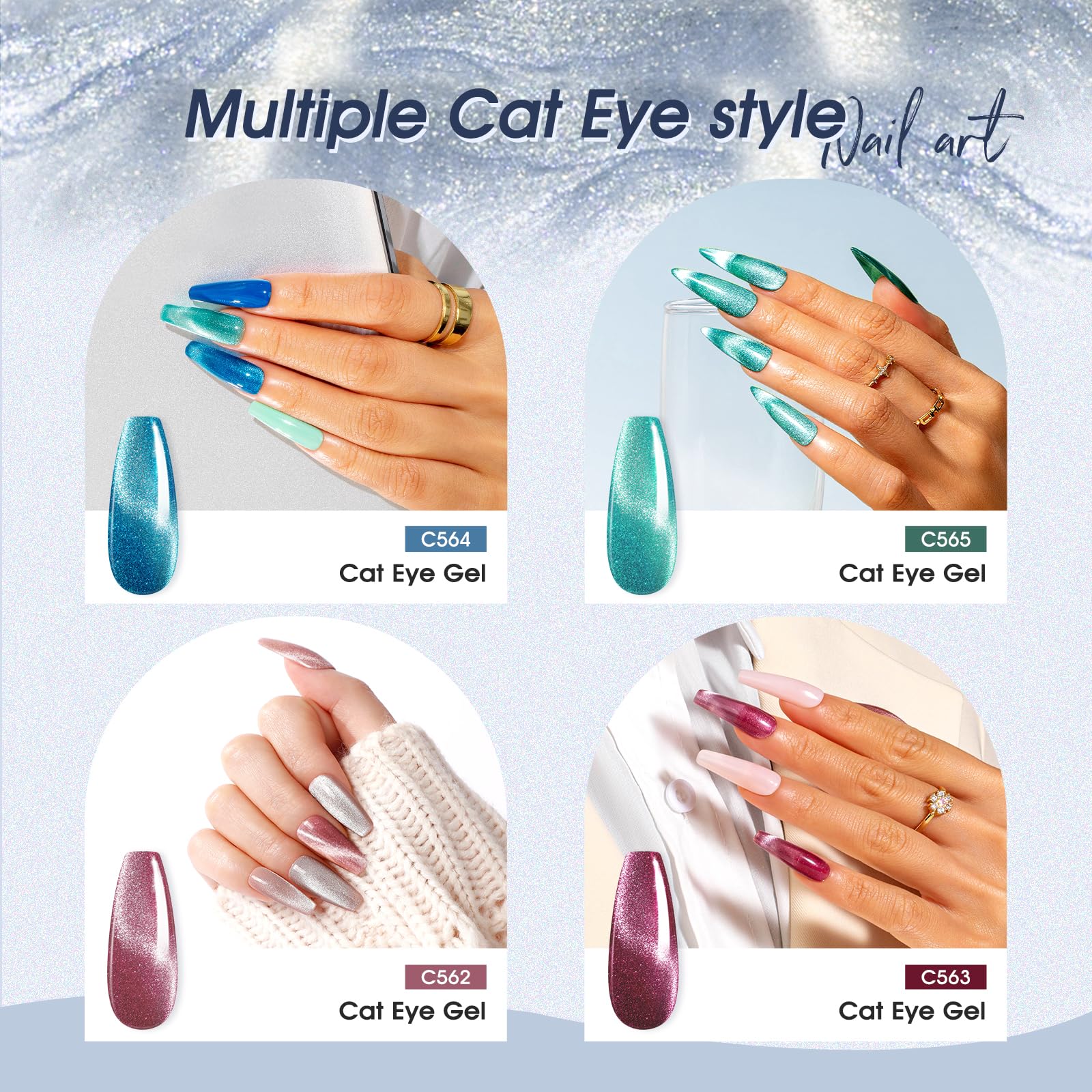 ROSALIND 5ml mini bottles offer portable nail art on the go.