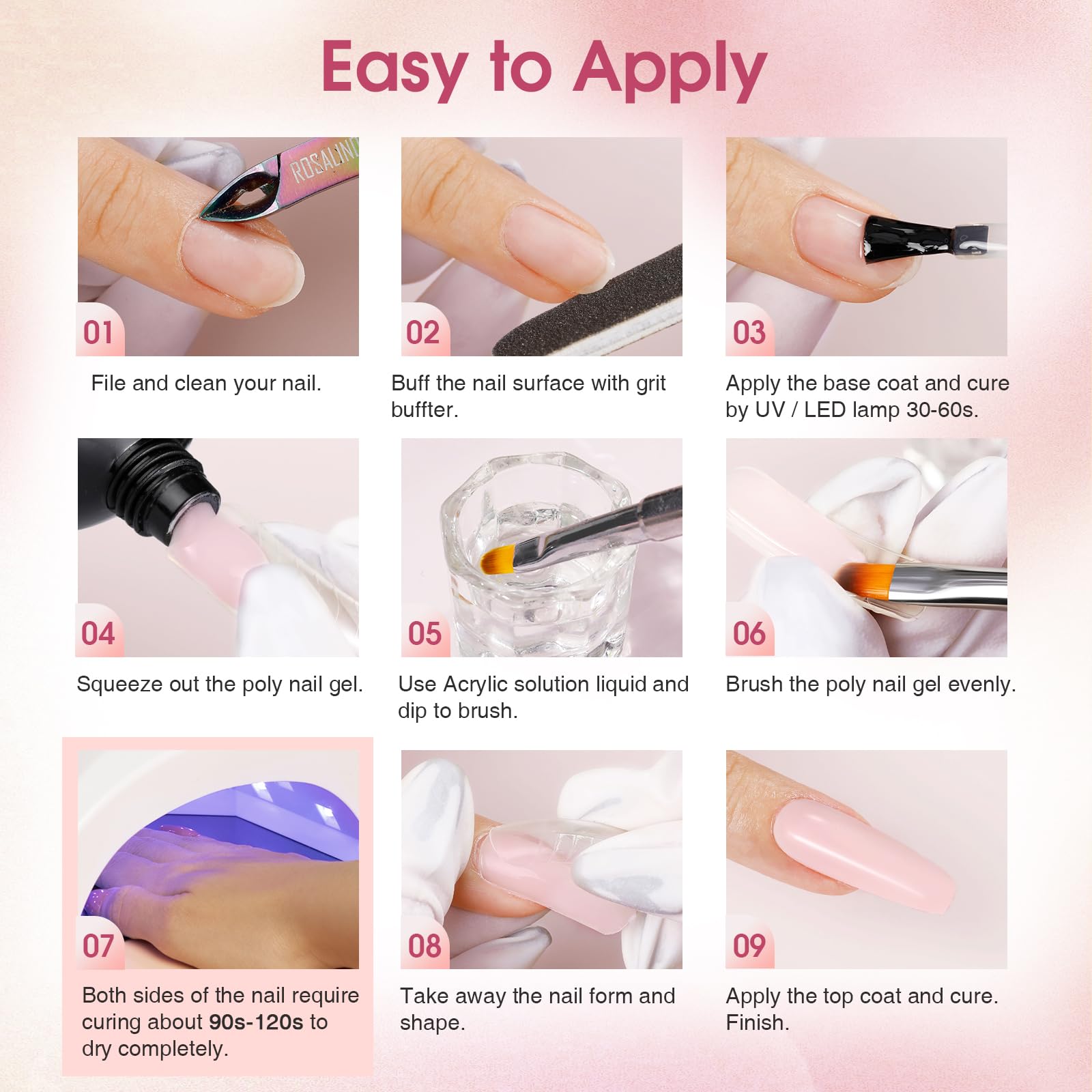 Rosalind nail clippers and cutter kit with clean edges.
