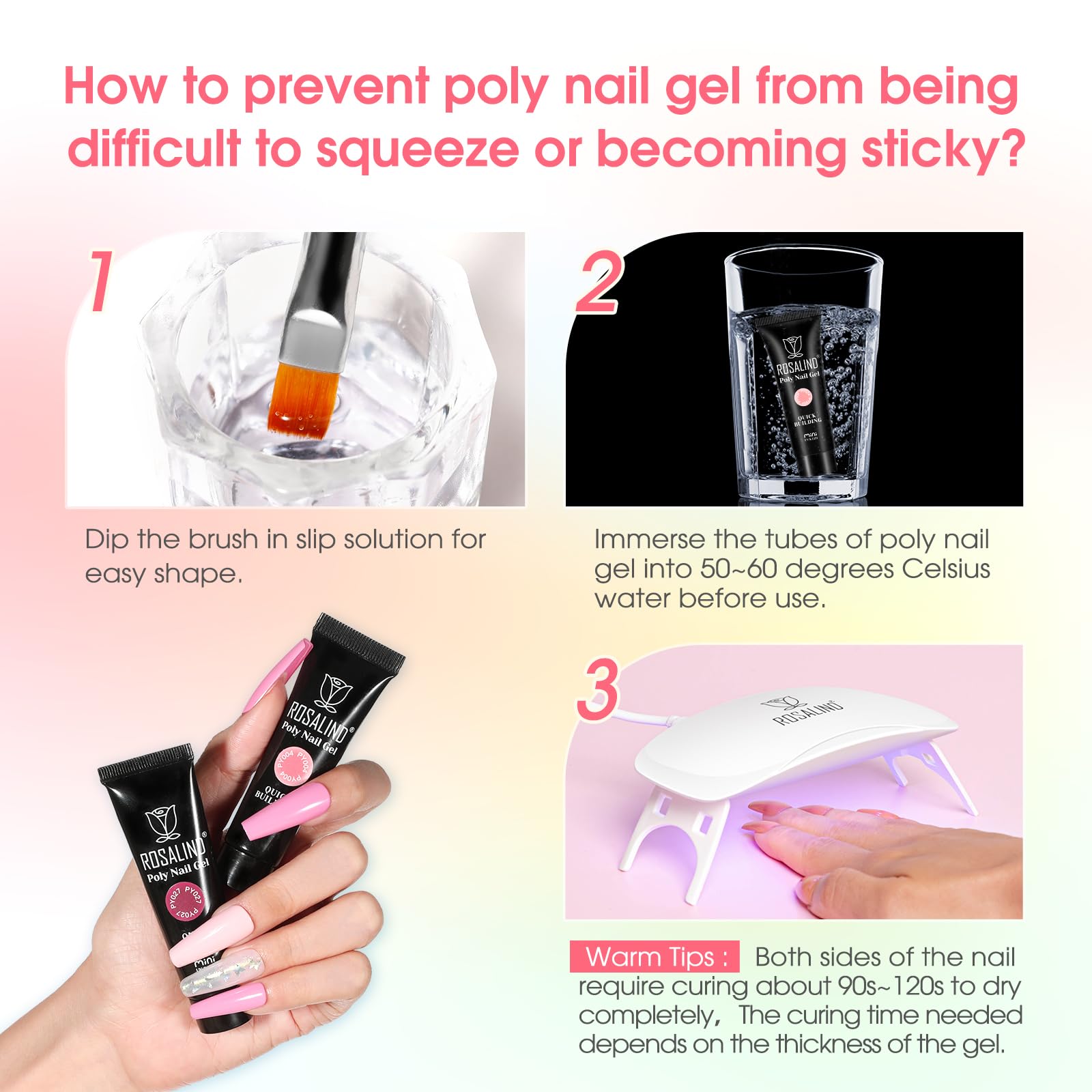 ROSALIND nail file and cuticle pusher kit for prep and shaping.