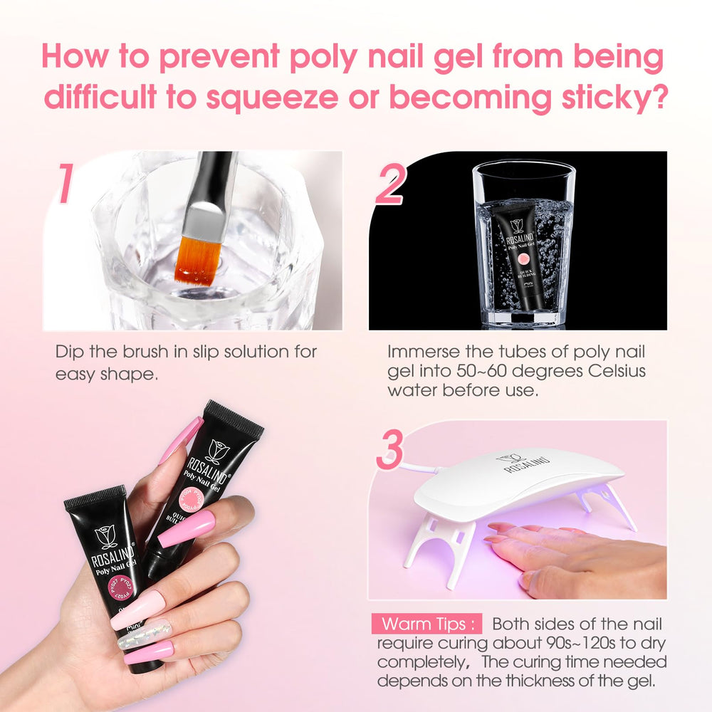 ROSALIND nail file and tips for shaping and prep