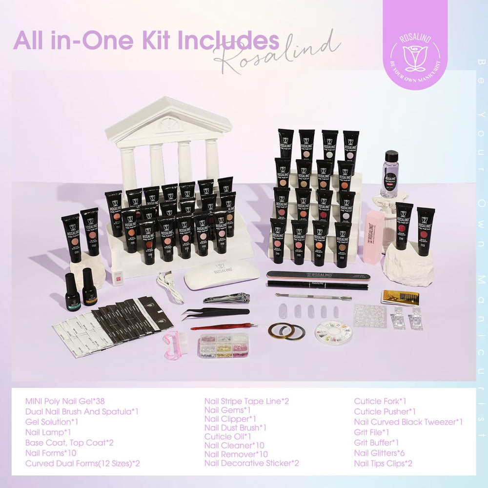 ROSALIND nail forms and cuticle oil prep nails neatly