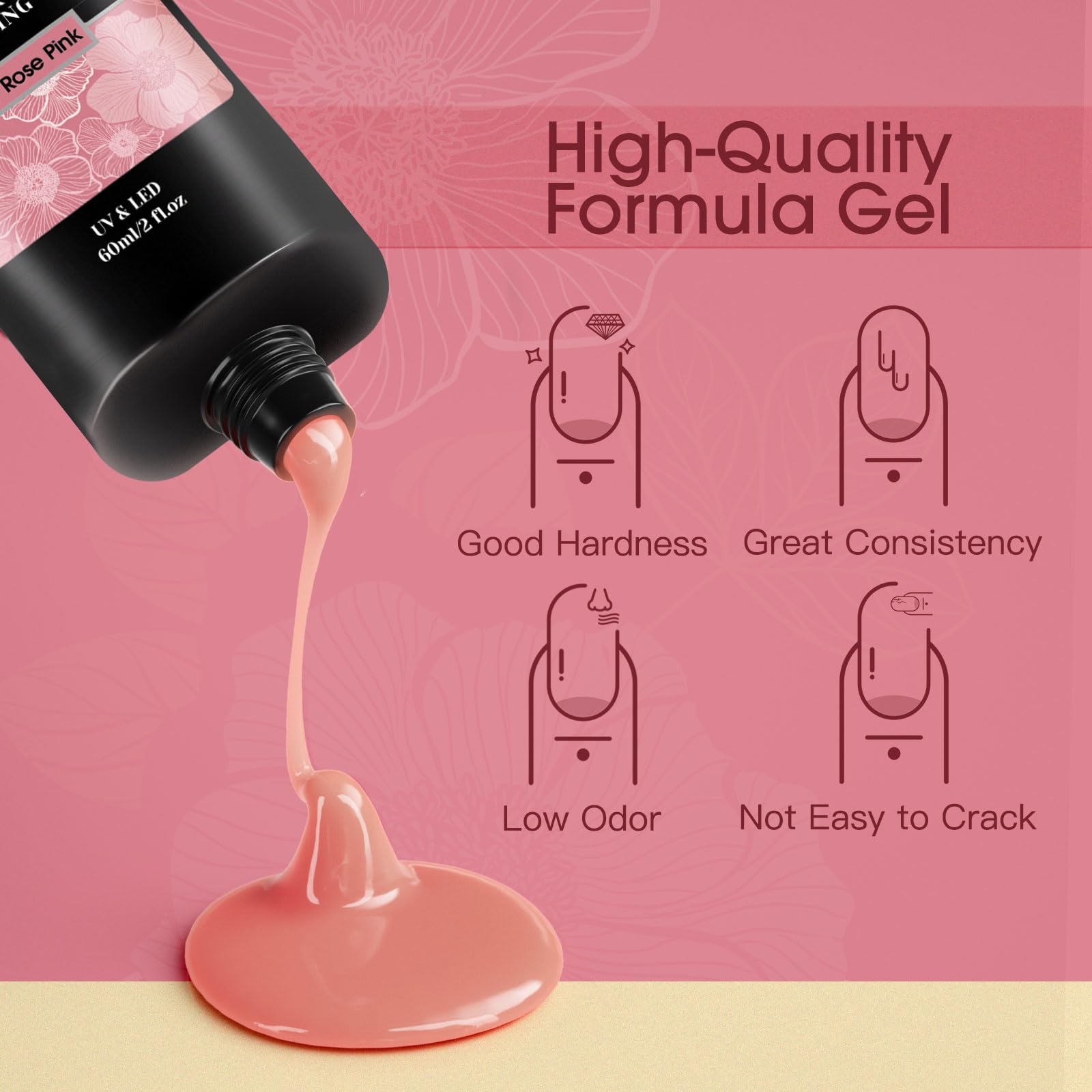 ROSALIND Brush dipped in slip solution for smooth gel pickup.